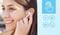 Фото - Bluetooth-гарнiтура Trust Nika Touch True White (23705) | click.ua