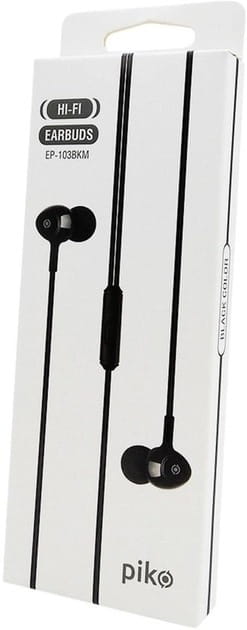Гарнитура Piko EP-103BKM Black (1283126477799)