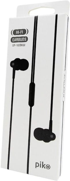 Гарнитура Piko EP-102BLM Black (1283126477768)
