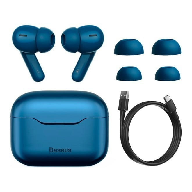 Bluetooth-гарнітура Baseus Simu ANC S1 Pro Blue (NGS1P-03)