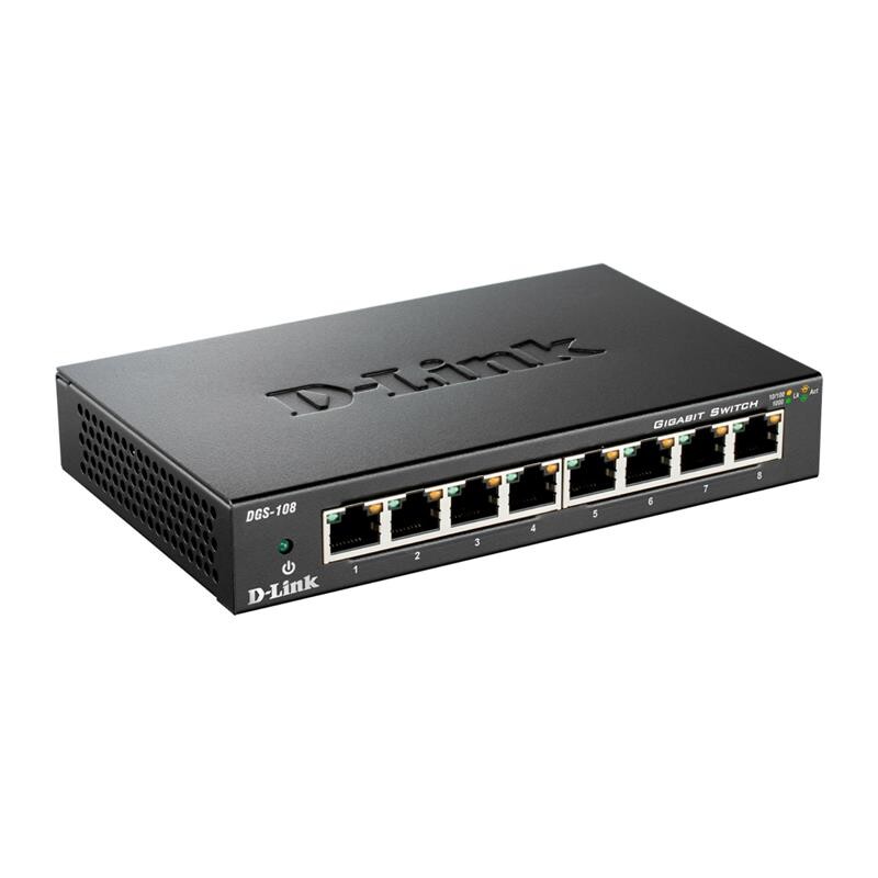 Комутатор D-Link DGS-108