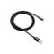 Фото - Кабель Canyon USB - Lightning (M/M), 8-pin, обплетення, 1 м, Black (CNE-CFI3B) | click.ua