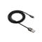 Фото - Кабель Canyon USB - Lightning (M/M) 0.96 м, Black (CNS-MFIC3B) в обплетеннi | click.ua