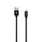 Фото - Кабель Canyon USB - Lightning (M/M) 0.96 м, Black (CNS-MFIC3B) в обплетеннi | click.ua