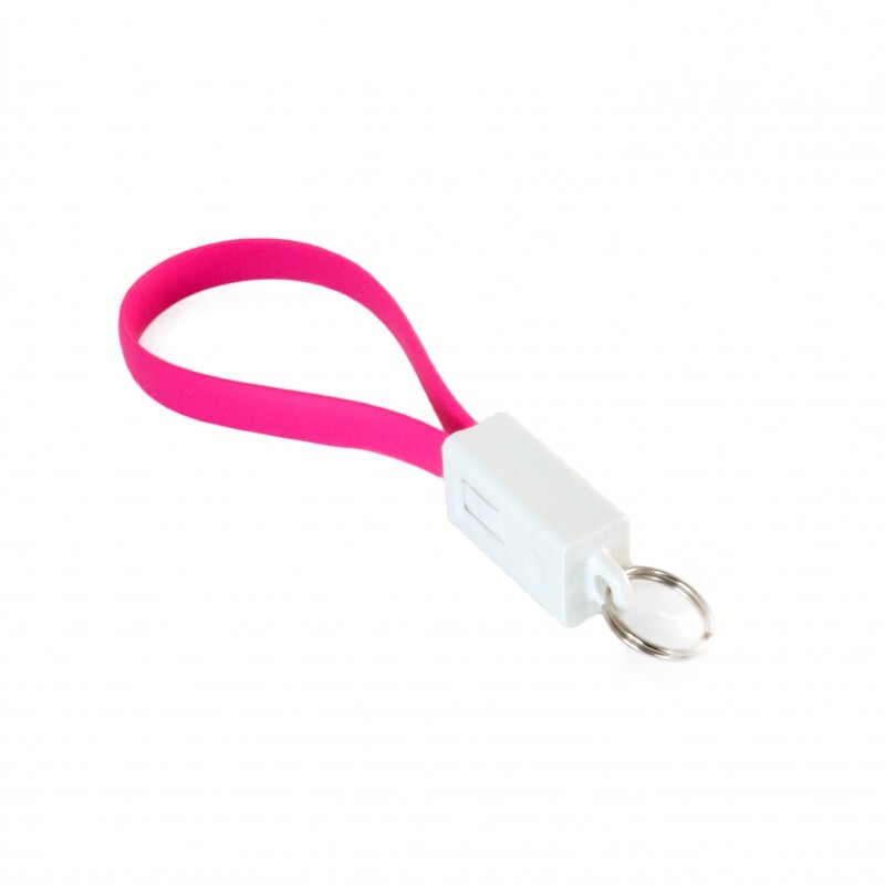 Кабель Extradigital USB-USB Type C, 0.18м Pink (KBU1788)