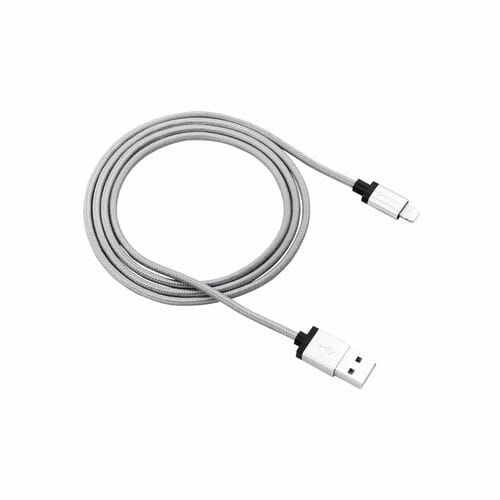 Photos - Cable (video, audio, USB) Canyon Кабель  USB - Lightning 1м, Dark Grey  CNS-MFIC3DG (CNS-MFIC3DG)