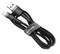 Фото - Кабель Baseus Cafule USB-Lightning, 0.5м Grey-Black (CALKLF-AG1) | click.ua