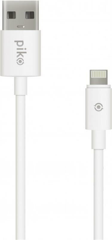 Кабель Piko CB-UL12 USB - Lightning (M/M), 2 м, White (1283126493867)