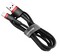 Фото - Кабель Baseus Cafule USB-Lightning, 0.5м Red-Black (CALKLF-A19) | click.ua