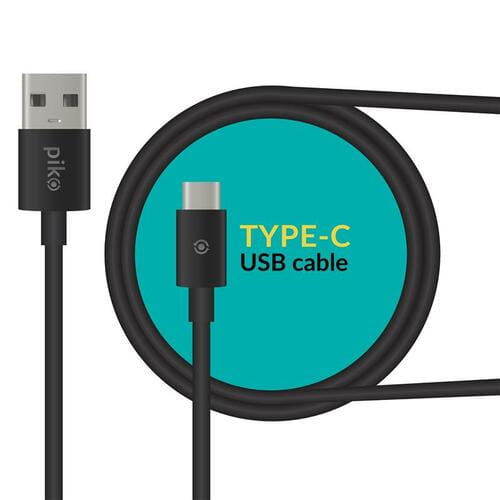 Photos - Cable (video, audio, USB) PIKO Кабель  CB-UT12 USB - USB Type-C , 2 м, Black  128 (M/M)