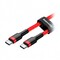 Фото - Кабель Baseus Cafule USB-C-USB-C, PD2.0 60W 1м Red (CATKLF-G09) | click.ua