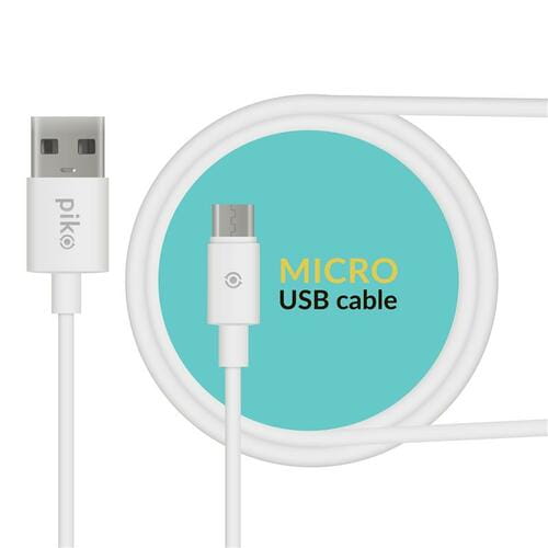 Фото - Кабель PIKO   CB-UM11 USB - micro USB , 1.2 м, White  12 (M/M)