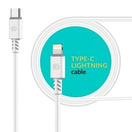 Кабель Piko CB-TT11 USB Type-C - Lightning (M/M), 1.2 м, White (1283126504037)