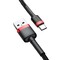 Фото - Кабель Baseus Cafule USB-USB-C, 2A, 3м Black/Red (CATKLF-U91) | click.ua