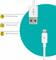 Фото - Кабель Piko CB-UL10 USB - Lightning (M/M), 0.2 м, White (1283126493836) | click.ua