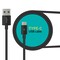 Фото - Кабель Piko CB-UT10 USB - USB Type-C (M/M), 0.2 м, Black (1283126493843) | click.ua
