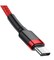 Фото - Кабель Baseus Cafule USB-C-USB-C, PD2.0, 60W 2м Red (CATKLF-H09) | click.ua