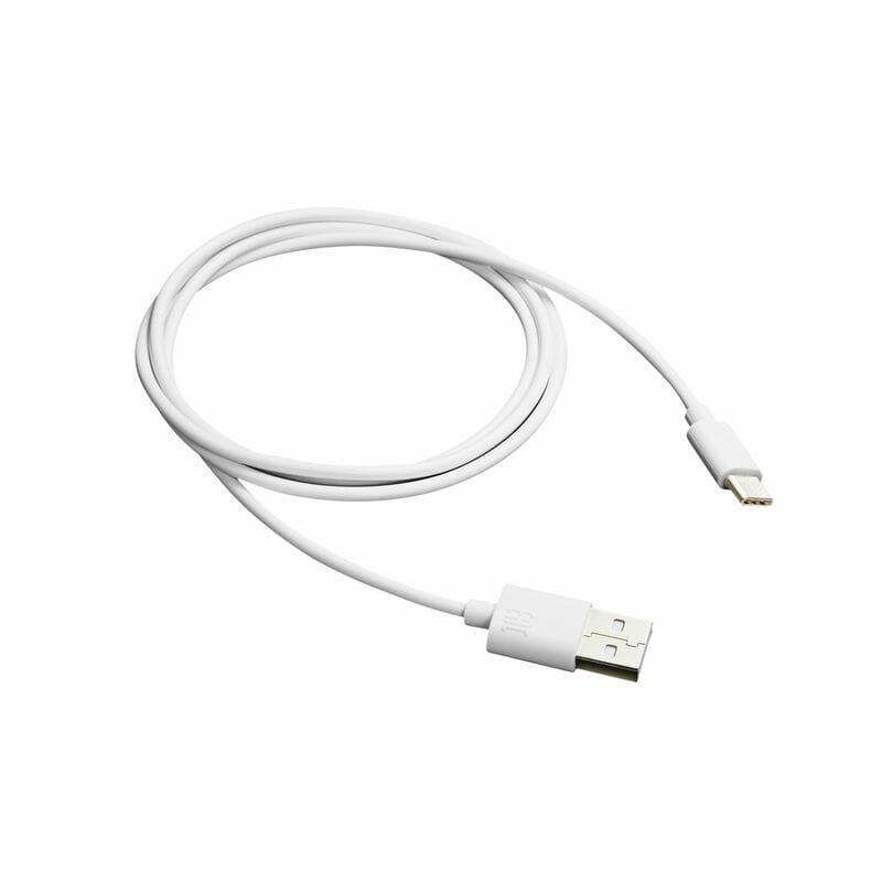 Кабель Canyon USB - USB Type-C (M/M) 1 м, White (CNE-USBC1W)