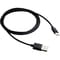 Фото - Кабель Canyon USB - USB Type-C (M/M), 1 м, Black (CNE-USBC1B) | click.ua