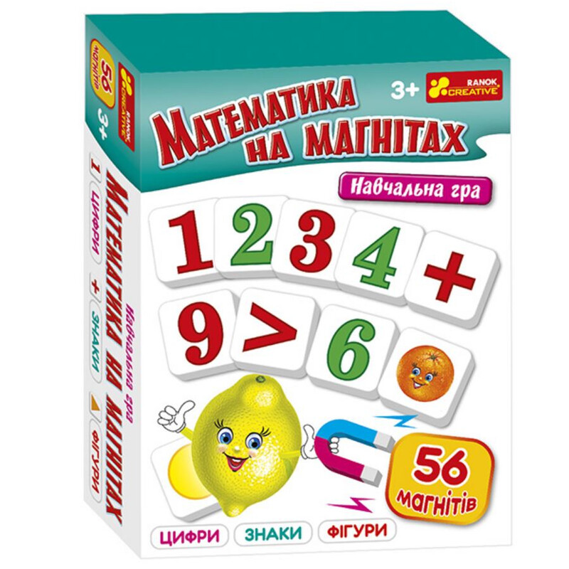 Настольная игра Математика на магнитах. Обучающая игра