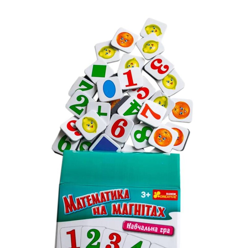 Настольная игра Математика на магнитах. Обучающая игра
