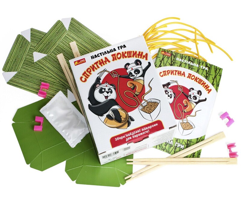 Настольная игра. Ловкая лапша