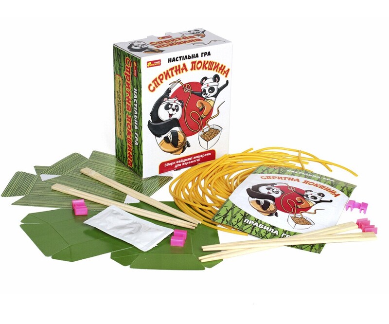 Настольная игра. Ловкая лапша