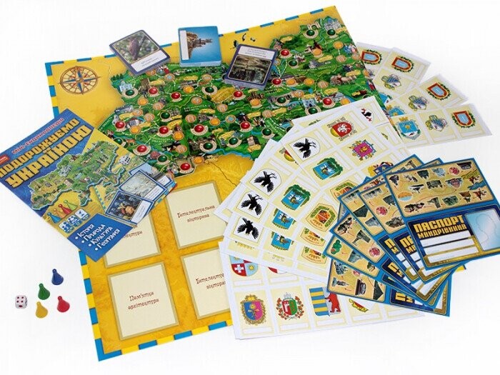 Игра 3в1. Путешествуем по Украине