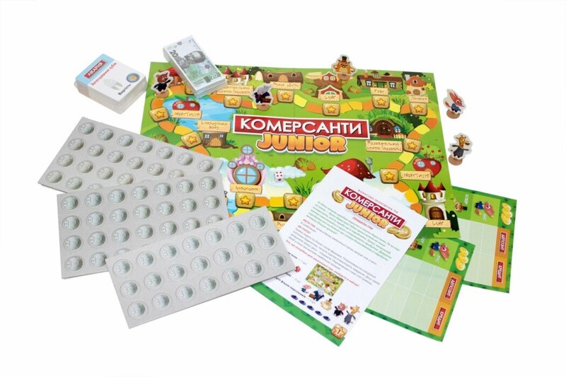 Настольная игра. Коммерсанты. Junior