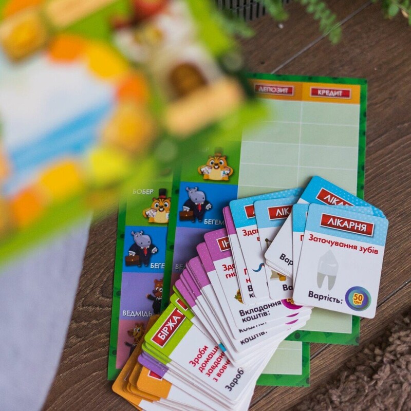 Настольная игра. Коммерсанты. Junior