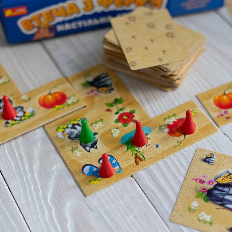 Настольная игра. Побег из фермы