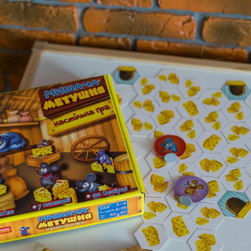 Настольная игра. Мышиная суматоха