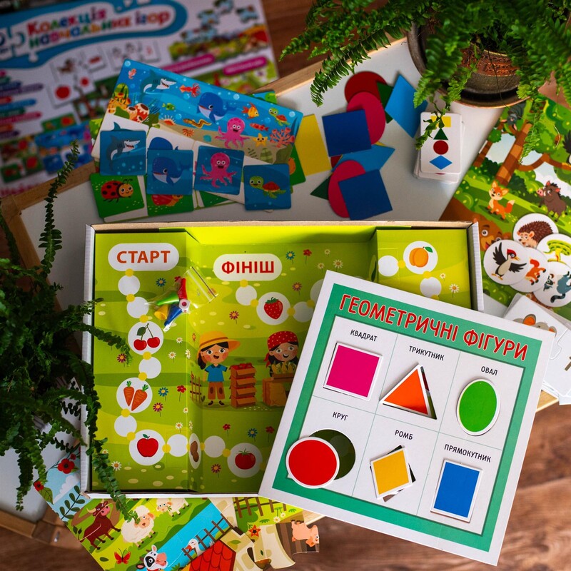 10 Ігор. Колекція навчальних ігр