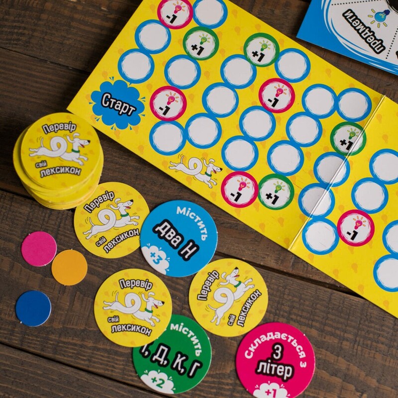 Настольная игра. Проверь свой лексикон