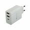 Фото - Сетевое зарядное устройство Canyon (2USB, 2.4A) White (CNE-CHA08W) | click.ua