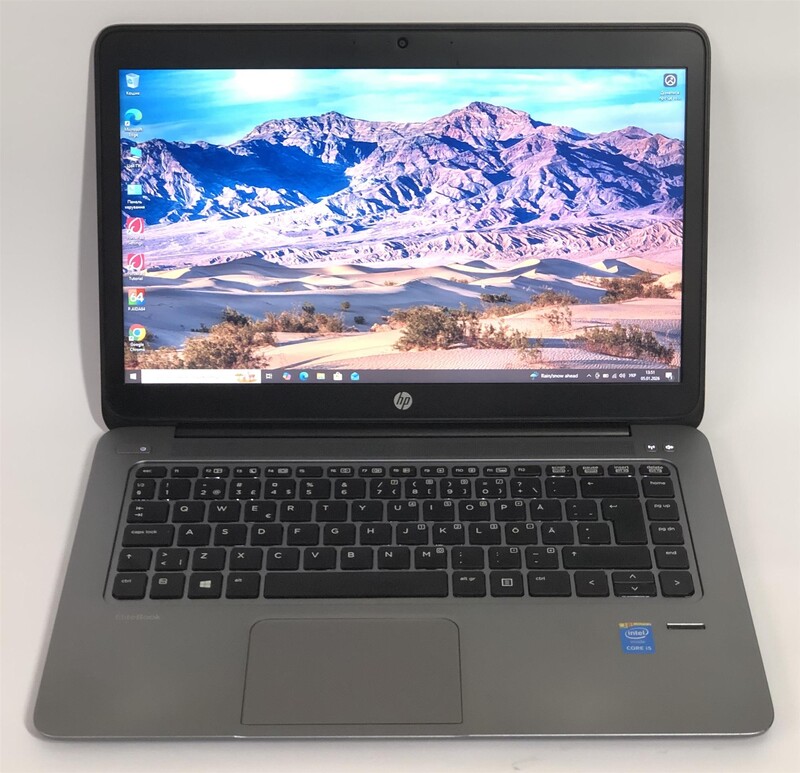 Ноутбук HP Elitebook 1040 G2 / 14" (1600x900) / i5-5200U / 8GB / 128GB SSD / 4G/LTE / Win10Pro / Backlight / сканер отпечатка - Б/у
