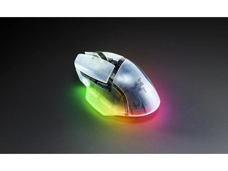 Миша бездротова Razer Basilisk V3 Pro 35K Phantom White (RZ01-05240400-R3G1)