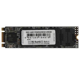 Накопитель SSD 256GB AMD Radeon R3 M.2 2280 SATA III 3D NAND TLC (R3MS0256G8)