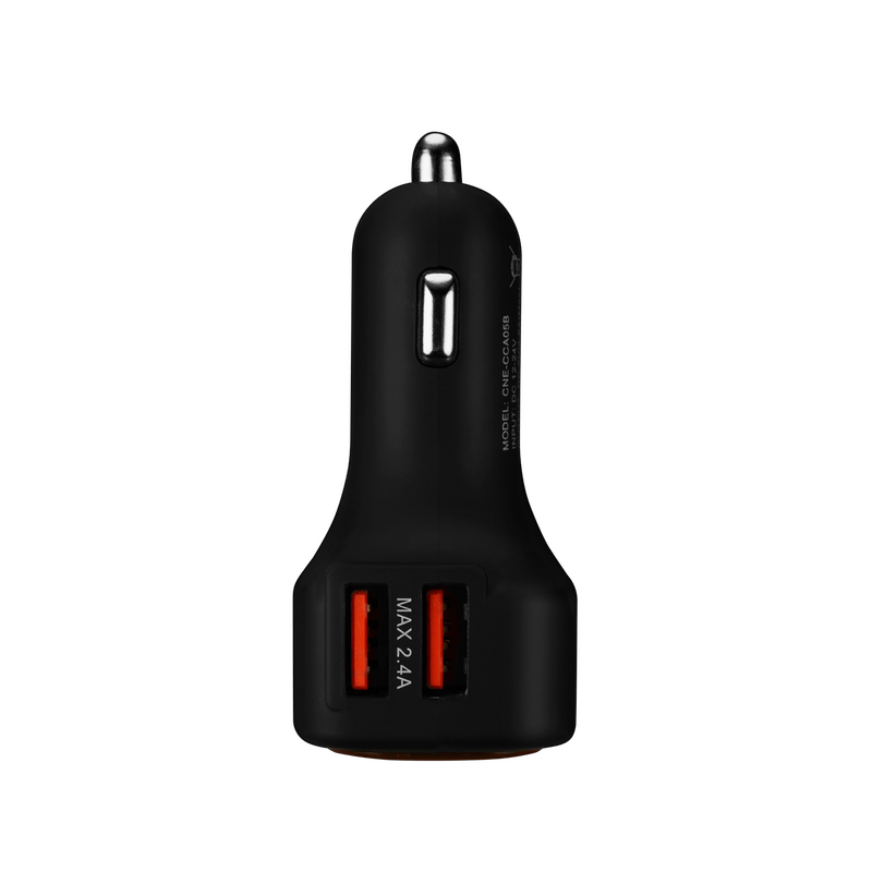 Автомобільний зарядний пристрій Canyon (4USB, 4.8A) Black (CNE-CCA05B)
