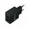 Фото - Сетевое зарядное устройство Canyon (2USB, 2.1A) Black (CNE-CHA03B) | click.ua