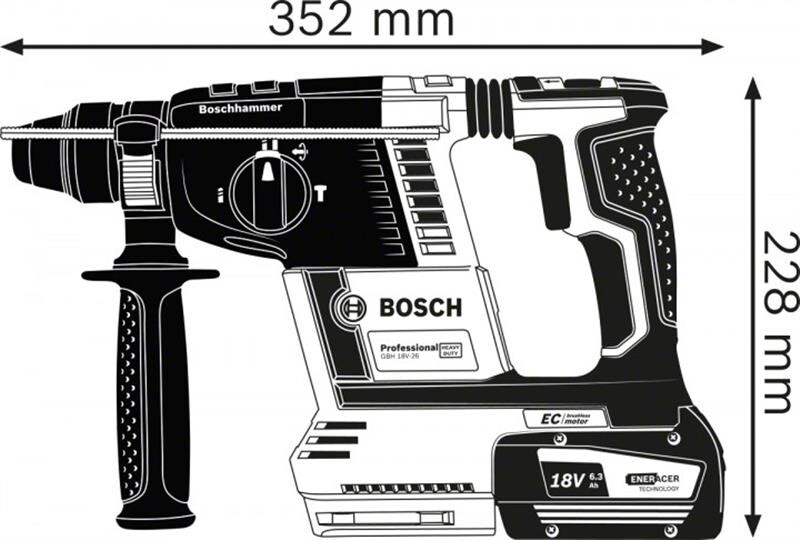 Перфоратор Bosch GBH 18V-26 (0611909000)