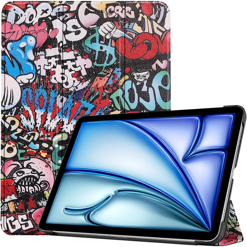 Чехол-книжка BeCover Smart Case для Apple iPad Air 11" M4 2026 Graffiti (715211)