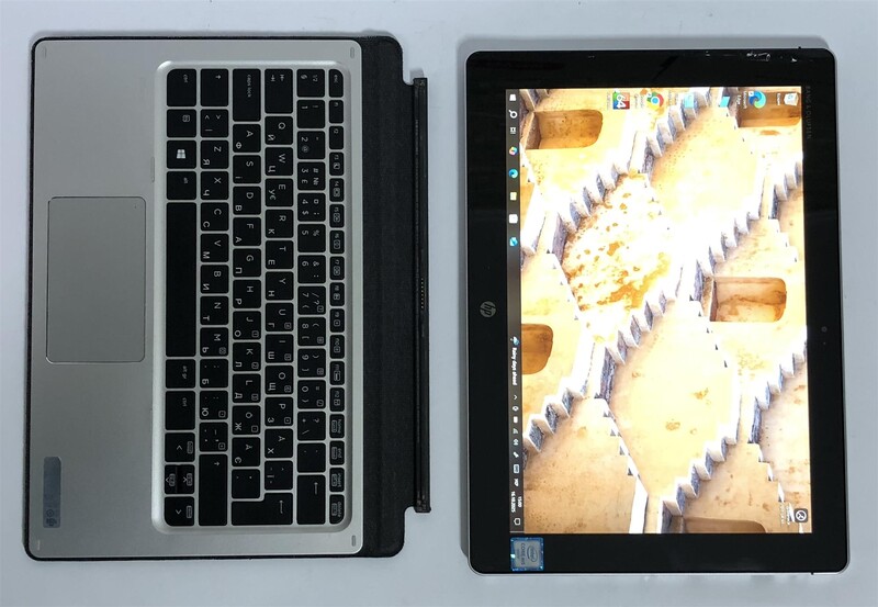 Ноутбук HP Elite X2 1012 G1 / 12" (1920x1280) IPS Touch / Core M5-6Y54 / 8GB / 256GB SSD / Win10Pro / Backlight / сканер отпечатка - Б/у