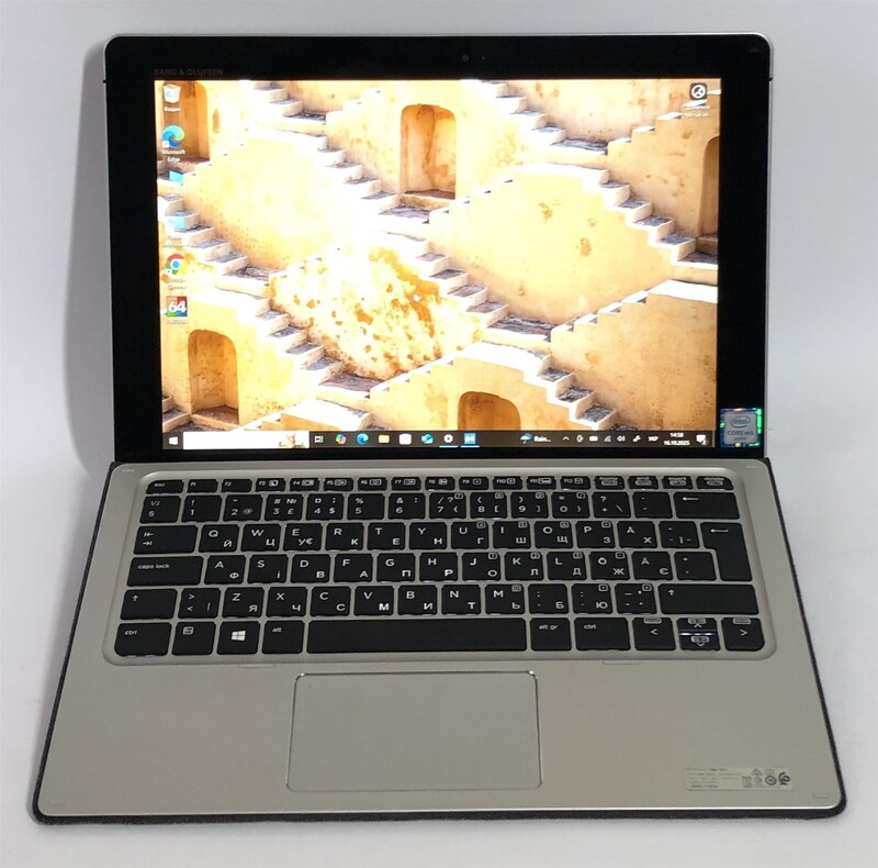 Ноутбук HP Elite X2 1012 G1 / 12" (1920x1280) IPS Touch / Core M5-6Y54 / 8GB / 256GB SSD / Win10Pro / Backlight / сканер отпечатка - Б/у