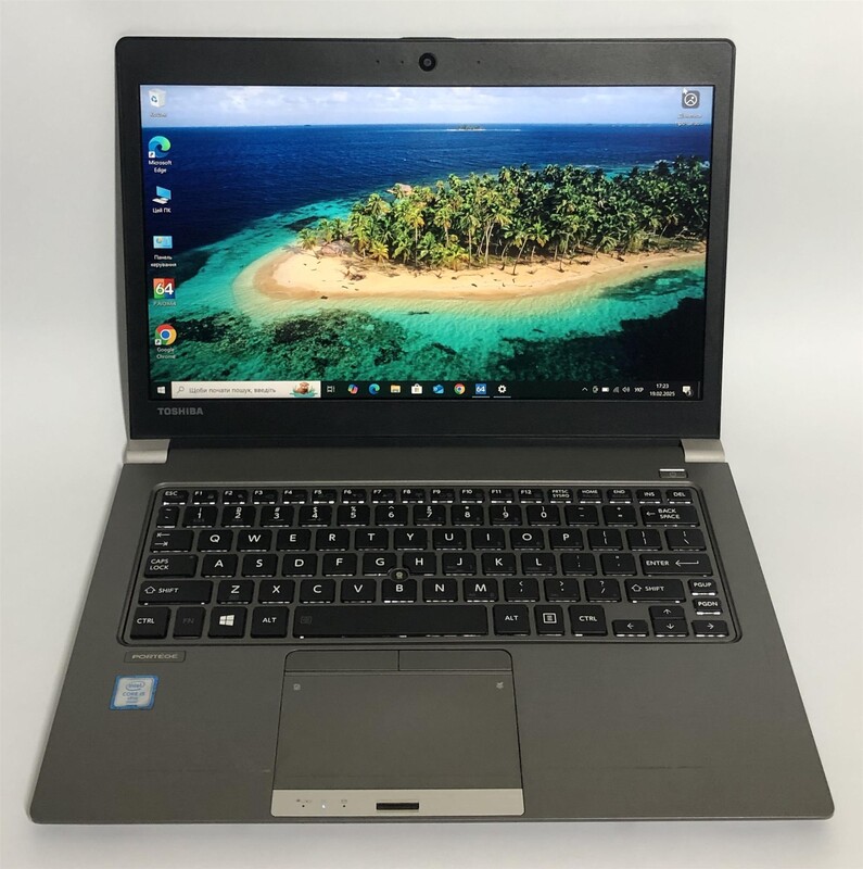 Ноутбук Toshiba Portege Z30-C / 13.3" FullHD IPS / i5-6300U / 8GB / 256GB SSD / Win10Pro / Backlight - Б/у