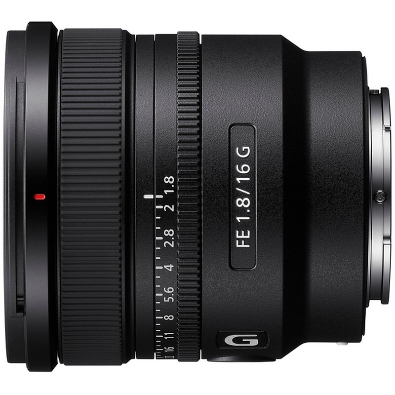 Об`єктив Sony 16mm F1.8 G NEX FF (SEL16F18GB.SYX)