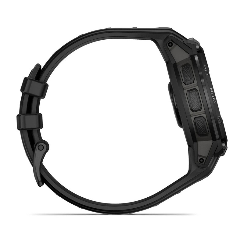 Смарт-часы Garmin Instinct Crossover AMOLED Tactical Black with Black Silicone (010-03398-42)