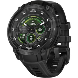 Смарт-часы Garmin Instinct Crossover AMOLED Tactical Black with Black Silicone (010-03398-42)