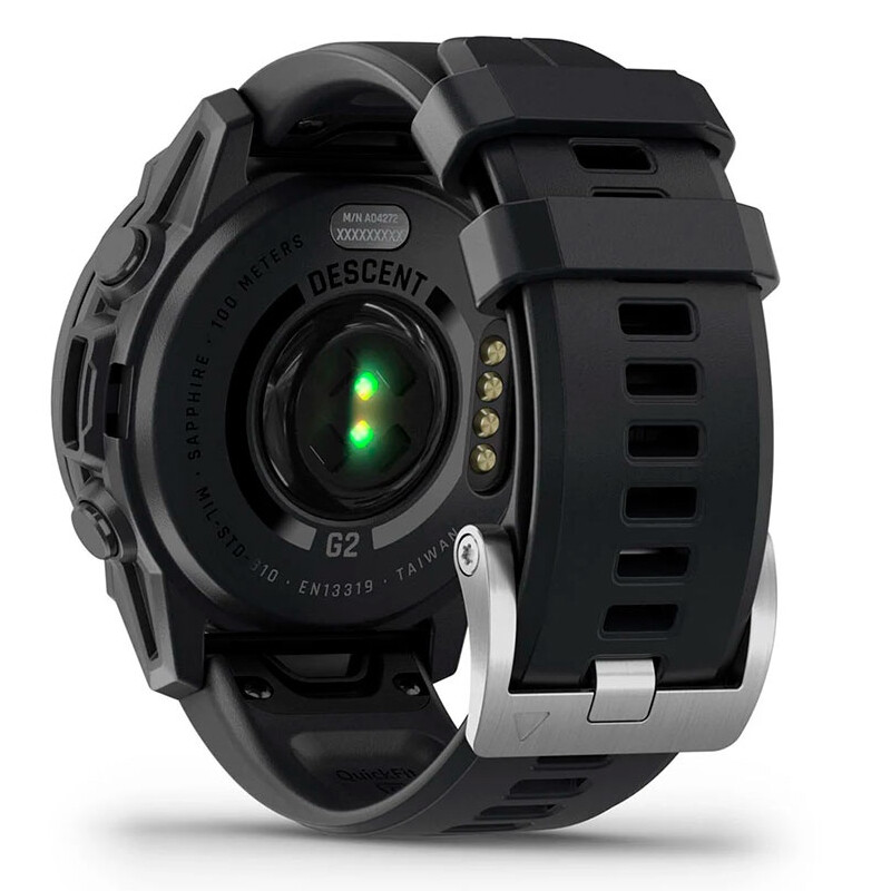 Смарт-часы Garmin Descent G2 Black with Black Silicone (010-02986-13)