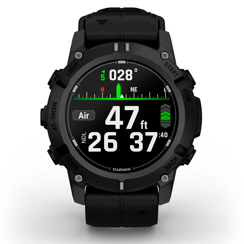 Смарт-часы Garmin Descent G2 Black with Black Silicone (010-02986-13)
